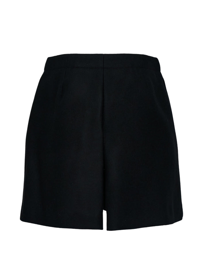 Wool Melton Shorts