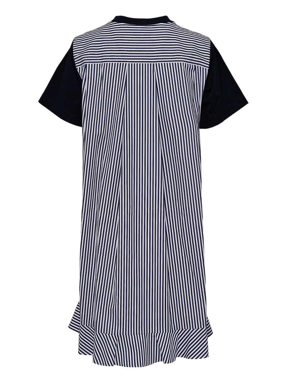 Cotton Poplin X Cotton Jersey Dress