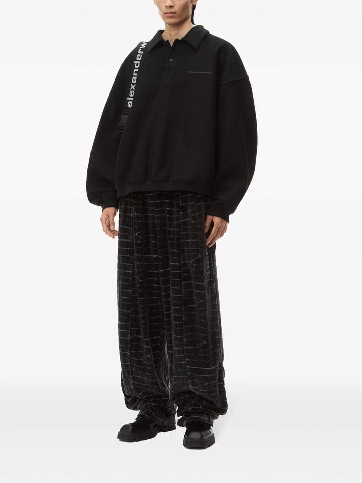 Track Pants In Velour