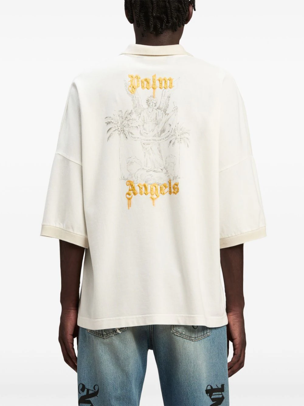 Angel Pencil Short Sleeve Polo