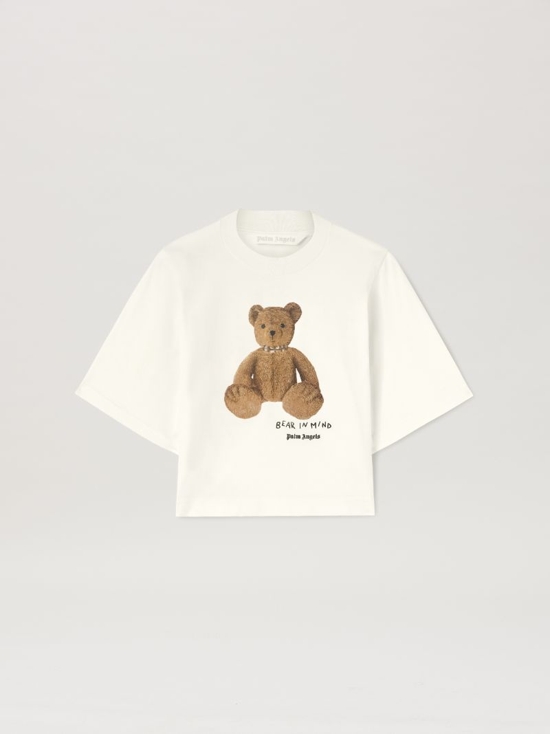 Bear In Mind Cropped Tee