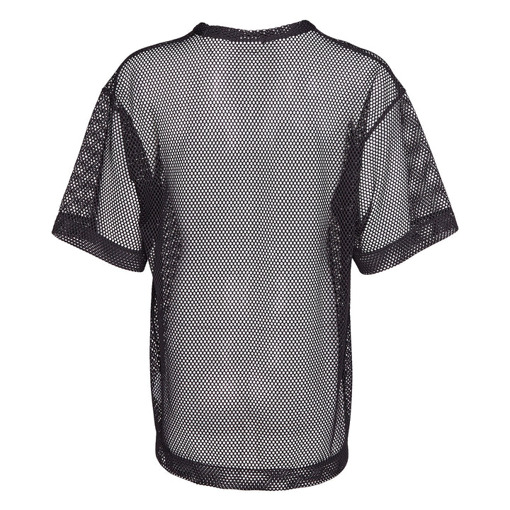 Open Mesh Black T-Shirt