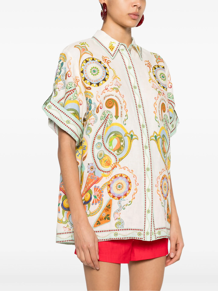 Pinball Linen Shirt