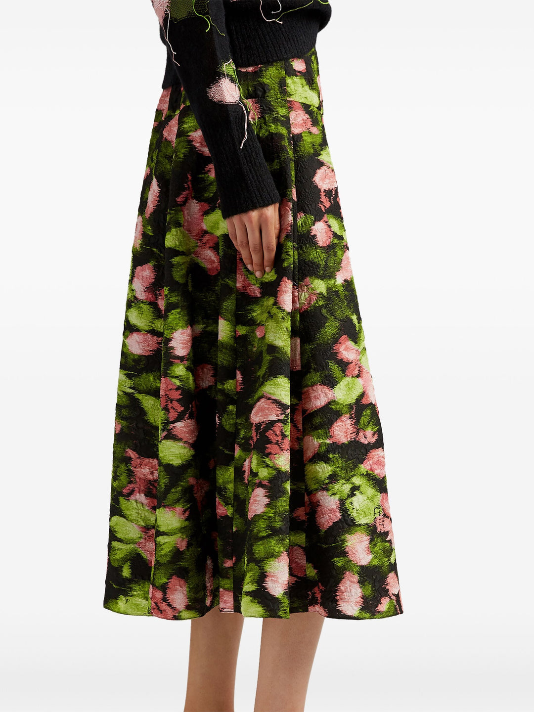 Gathered Voluminous Skirt