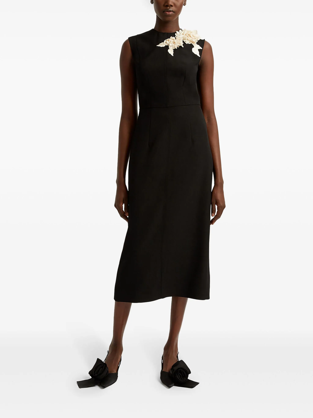 Asymmetric Pencil Cocktail Dress