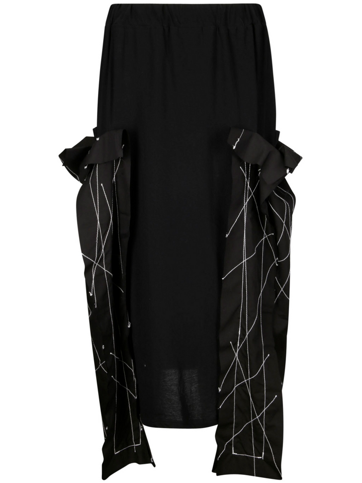 Combi Random Embroidery Skirt