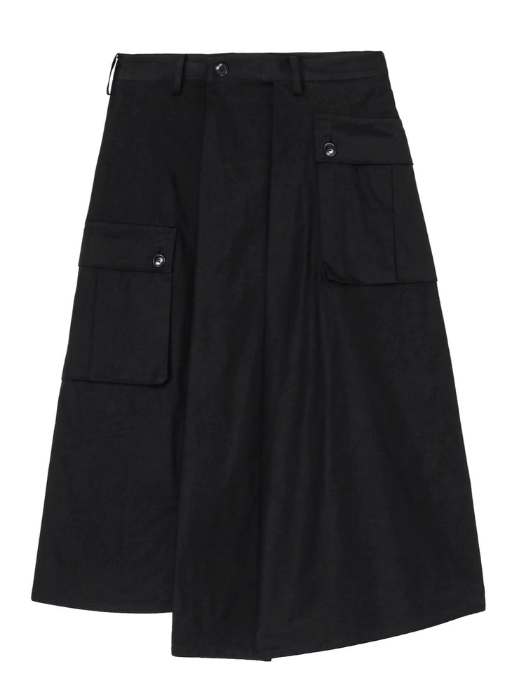 Wide Tuck Cargo Skirt