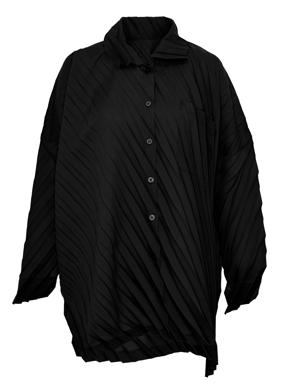 Angle Pleats Shirt