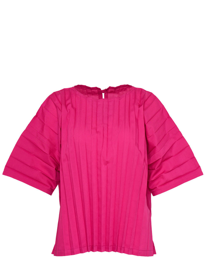 Color Pleats Shirt