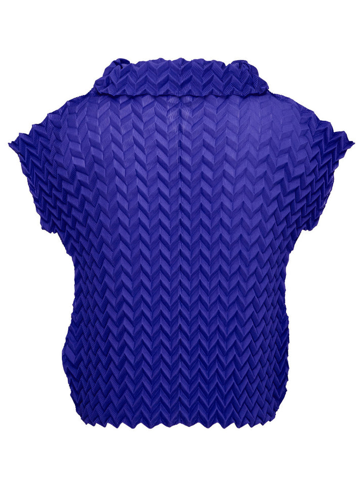 Zig Zag Pleats Top