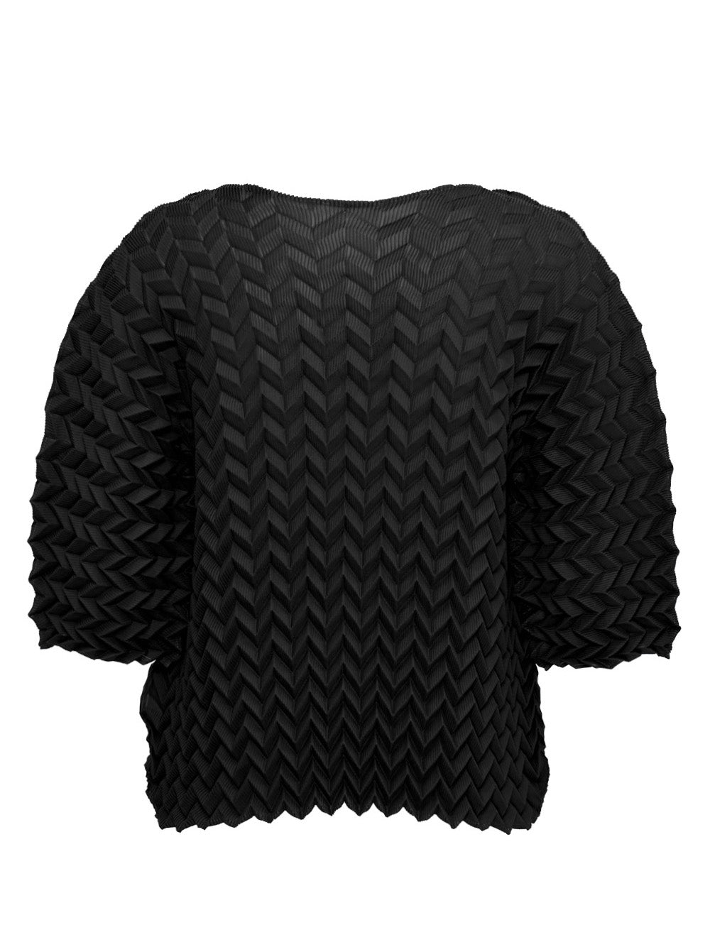 Zig Zag Pleats Top