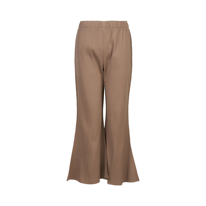 Fine Knit Pleats Bottom Pants