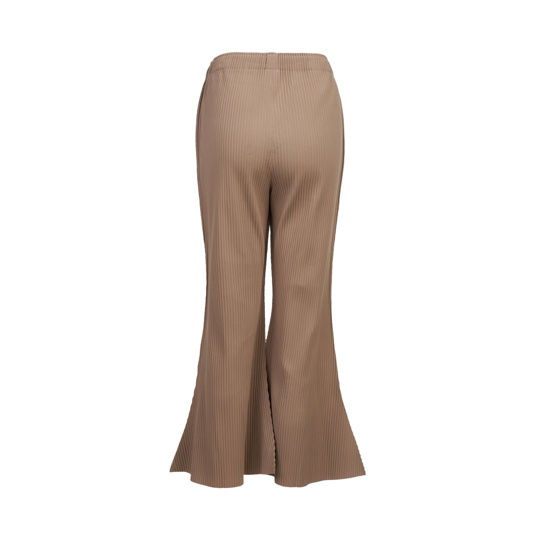 Fine Knit Pleats Bottom Pants