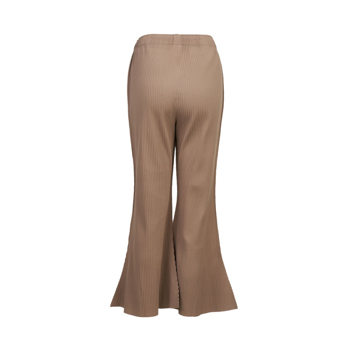 Fine Knit Pleats Bottom Pants