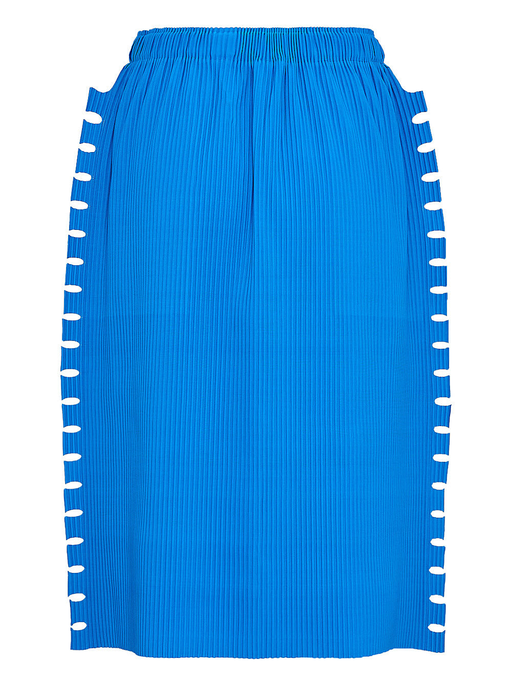 Bold Fringe Pleats Skirt