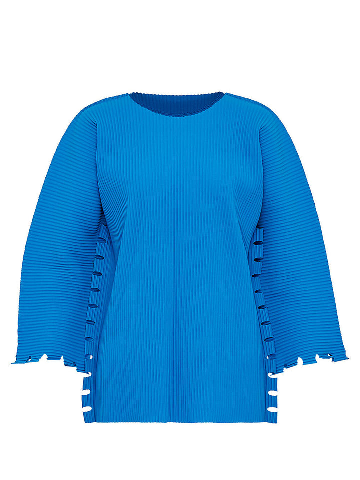 Bold Fringe Pleats Top