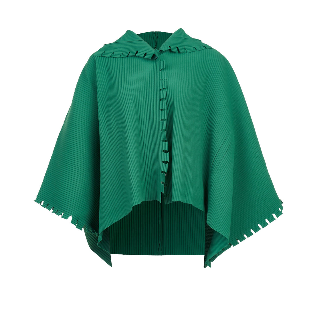 Bold Fringe Pleats Cardigan