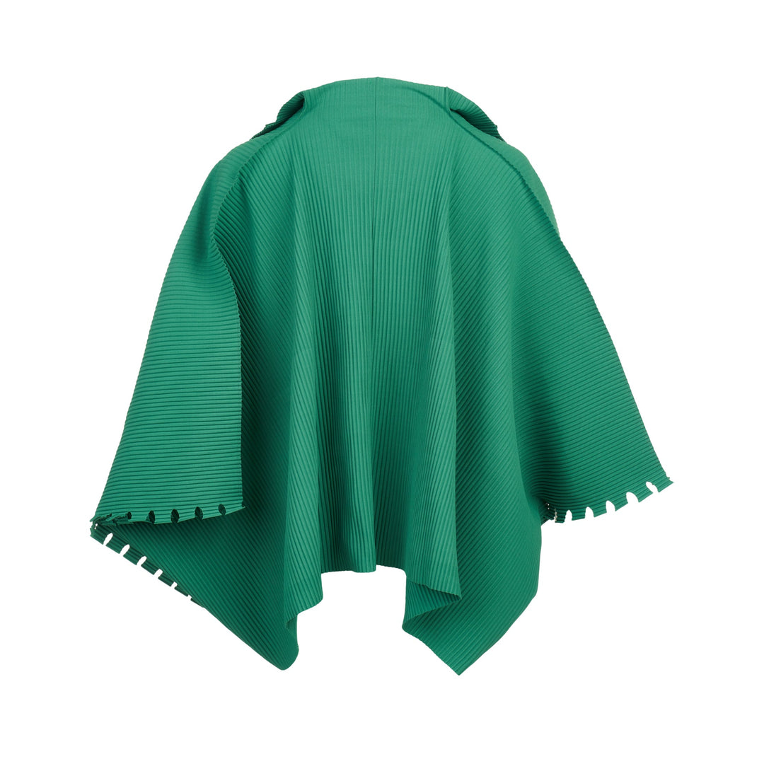Bold Fringe Pleats Cardigan