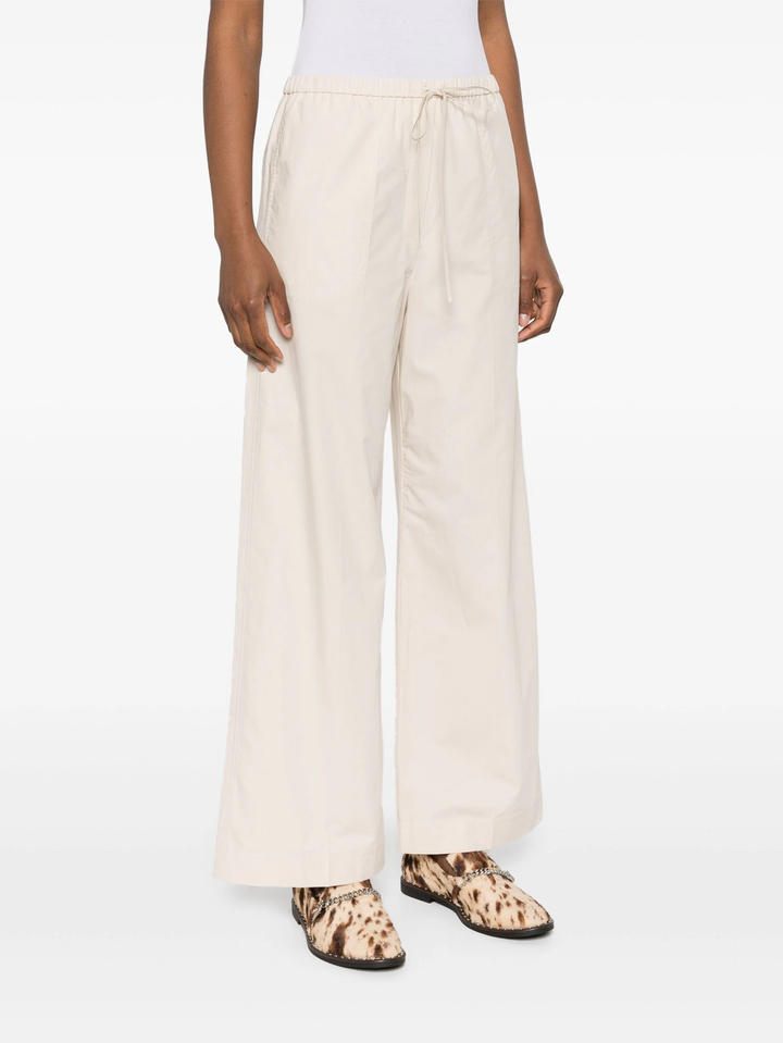 Cotton Drawstring Trousers