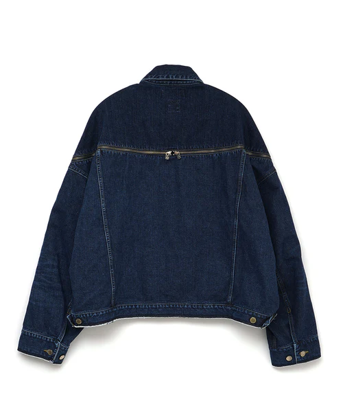 Zipper Denim Jacket