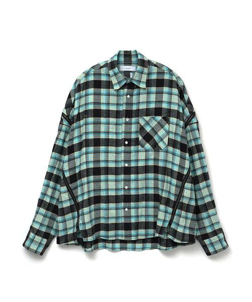 Original Check Zipper Shirt