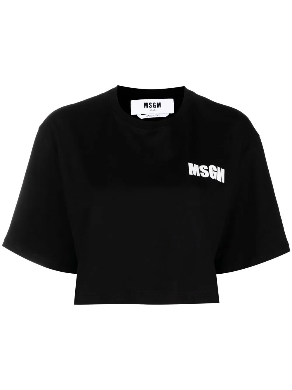 Block Logo Cropped T-Tshirt