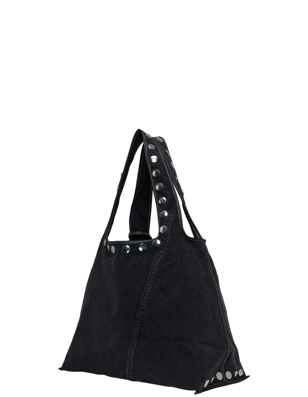 Washed Denim Market Tote