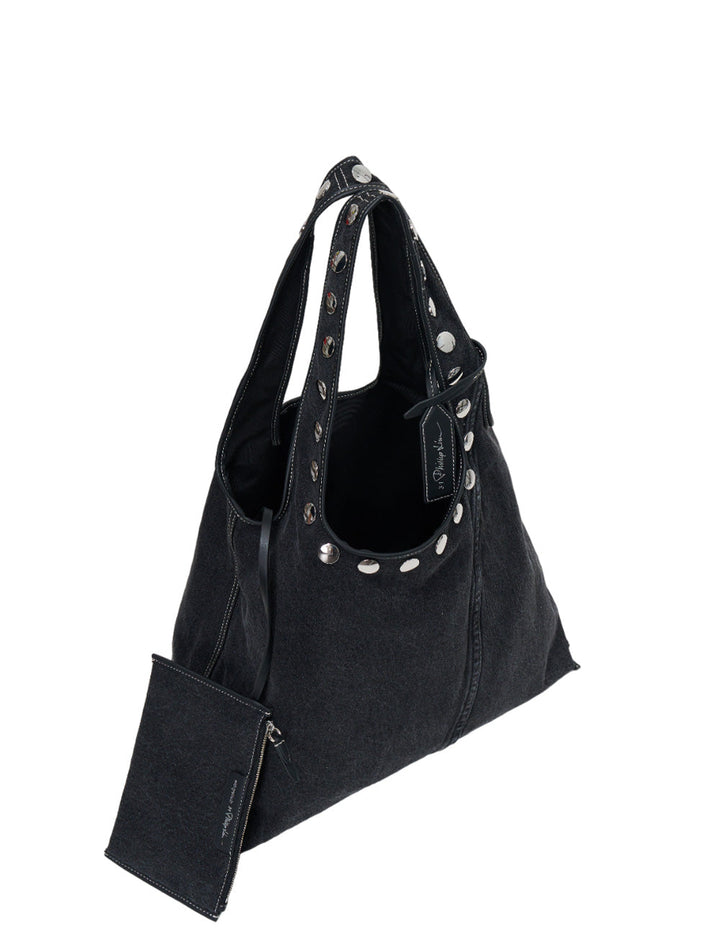 Washed Denim Market Tote