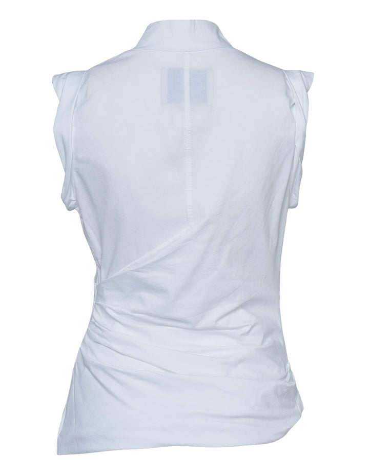 Draped Mockneck Tank