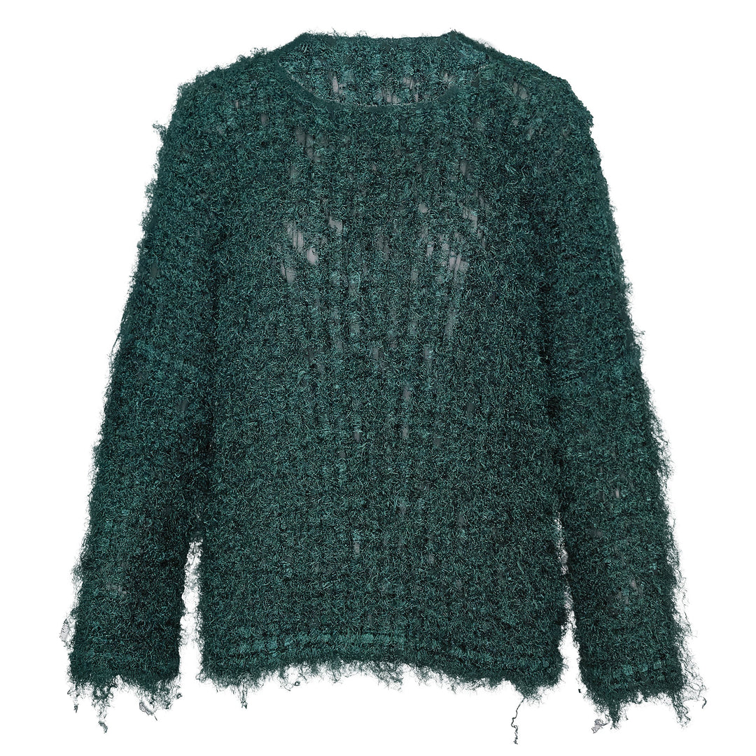 Shaggy Pleats Top