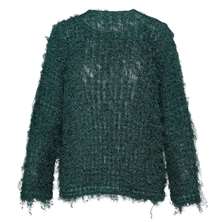 Shaggy Pleats Top