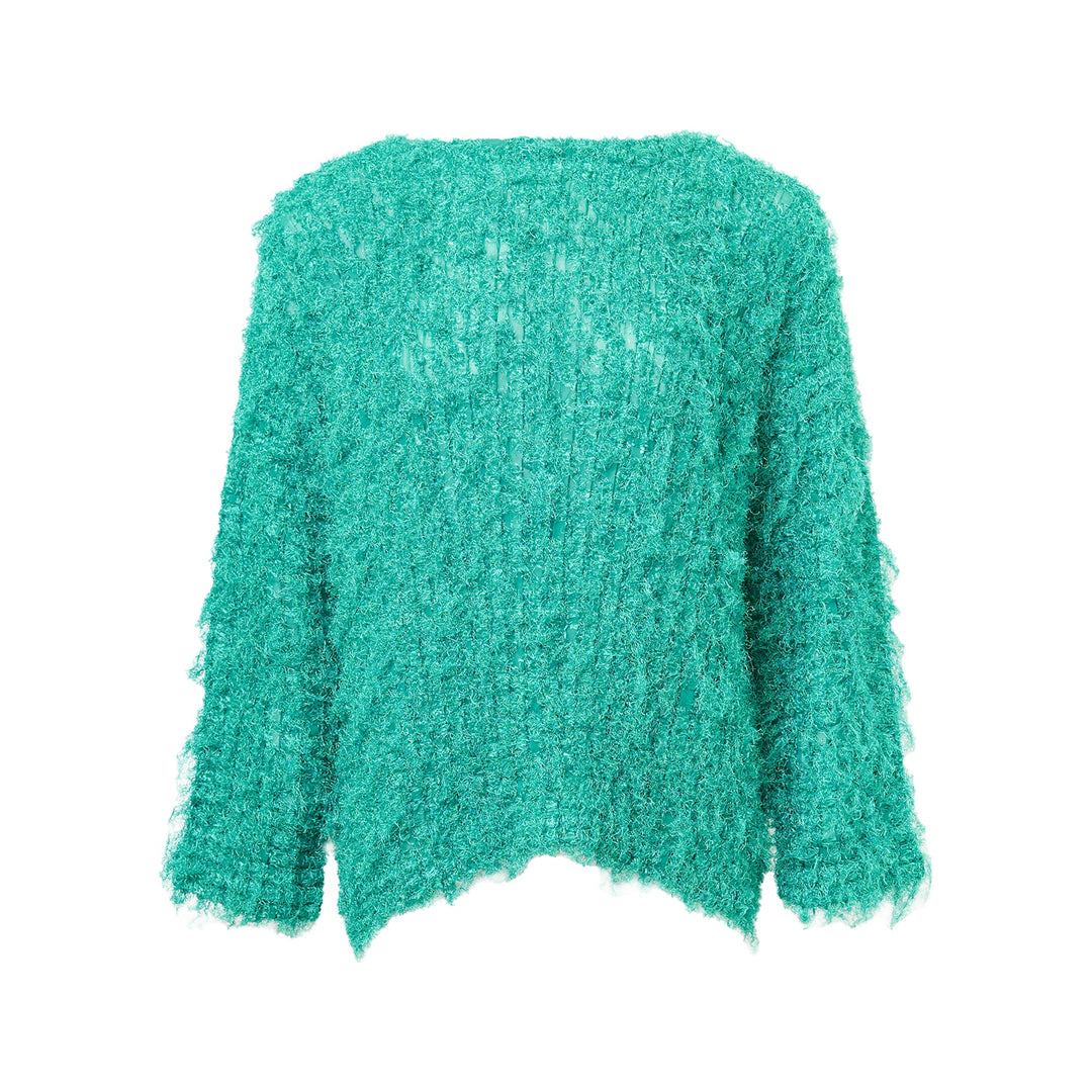 Shaggy Pleats Top