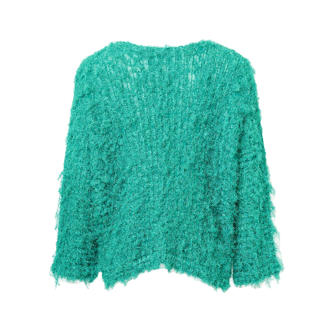 Shaggy Pleats Top