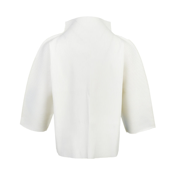 Face Fine Knit Pleats Top