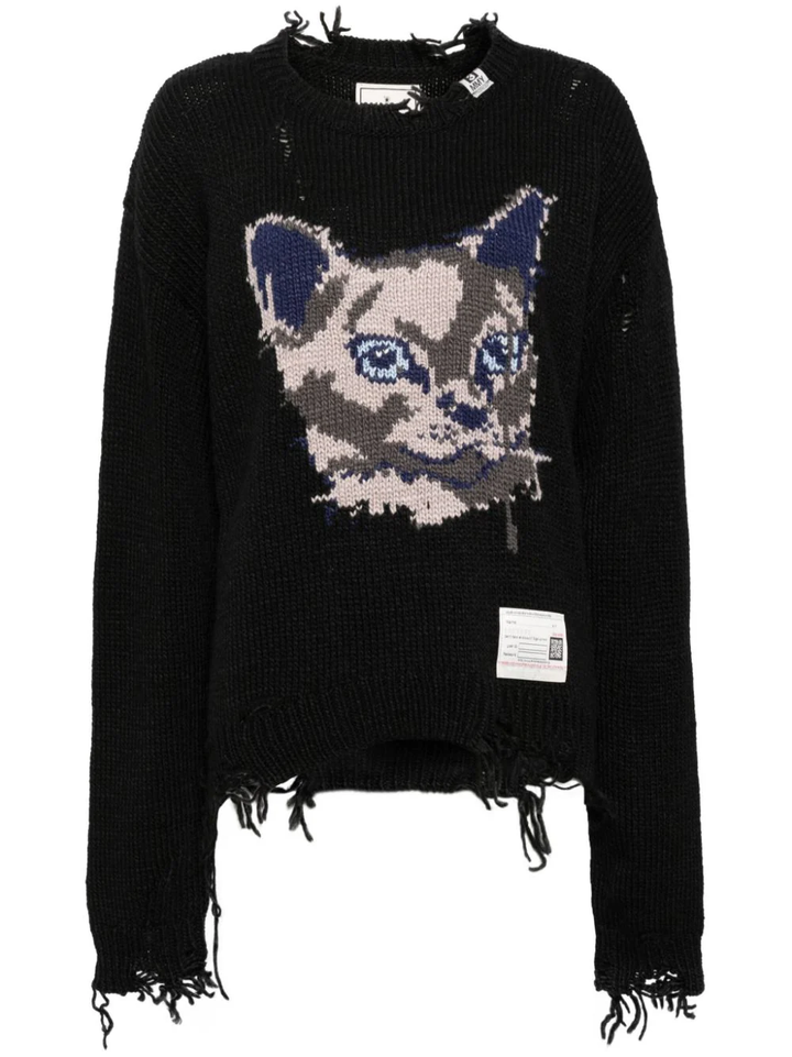 Cat Knit Pullover