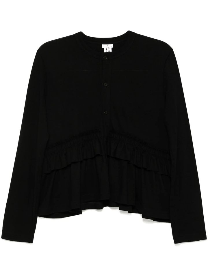 Wool Jersey Cardigan