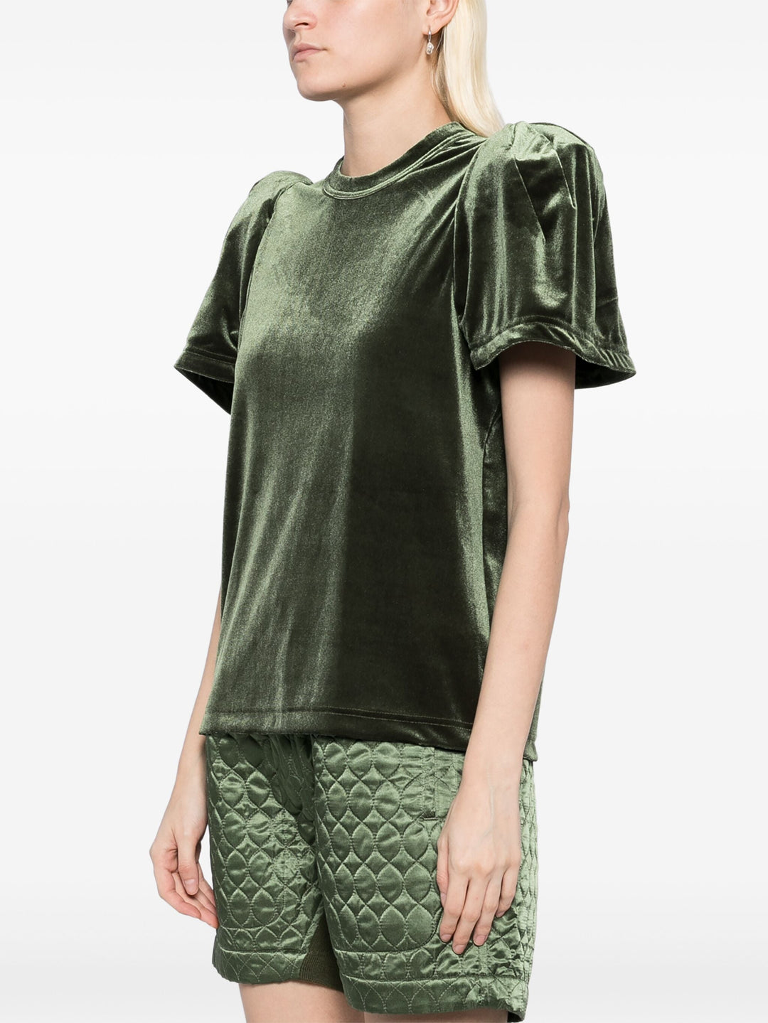 Áo thun co giãn Velour