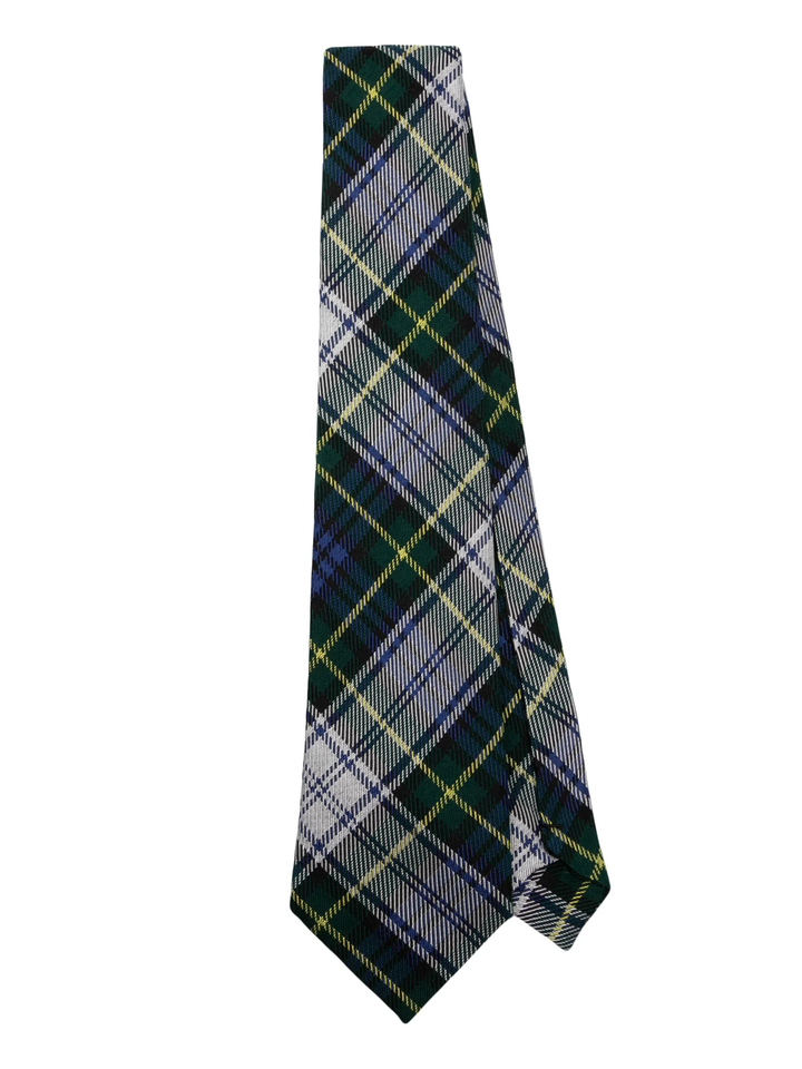 Silk Wool Tartan Check Tie