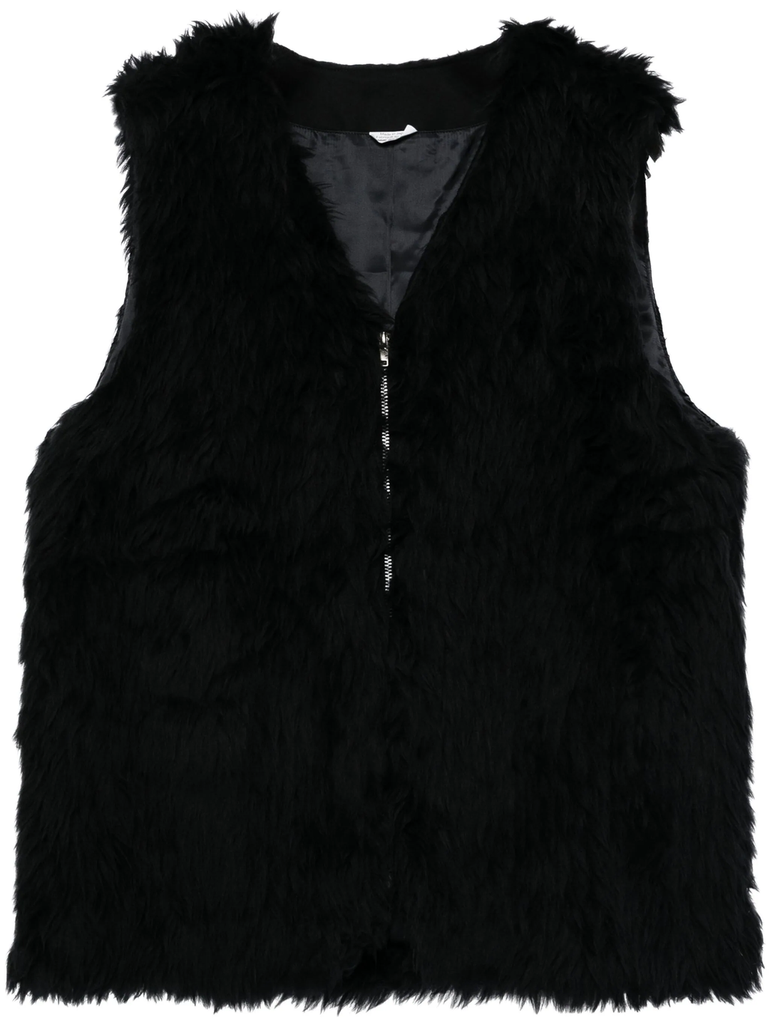 Acrylic Shaggy Fake Fur Vest Club21