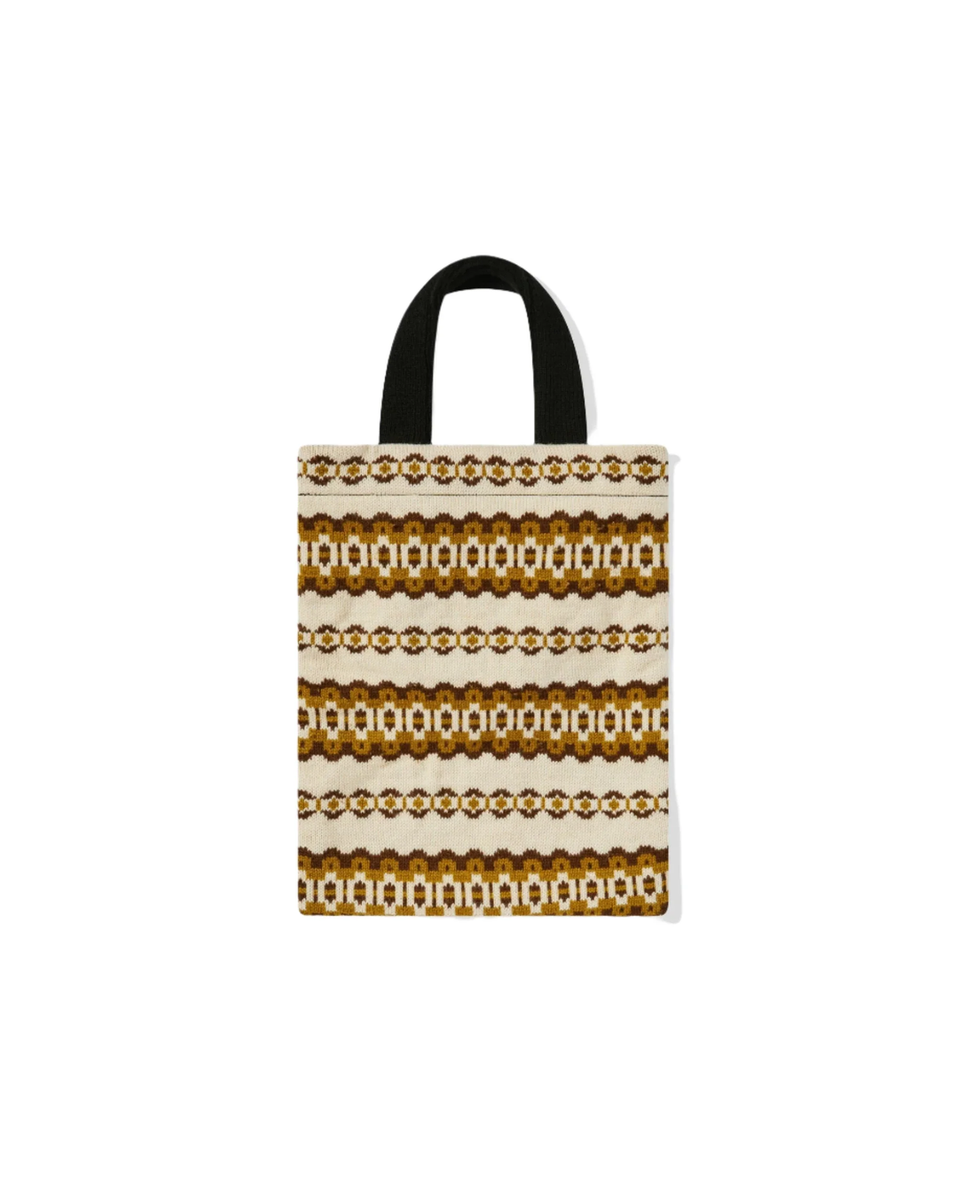 Live Free Jacquard Knit Bag