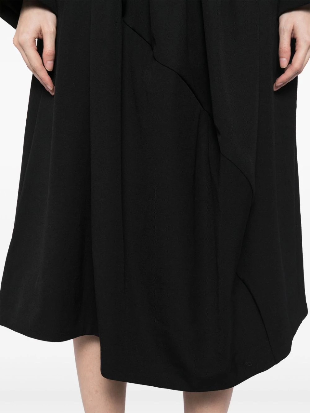 Wool Gabardine Skirt