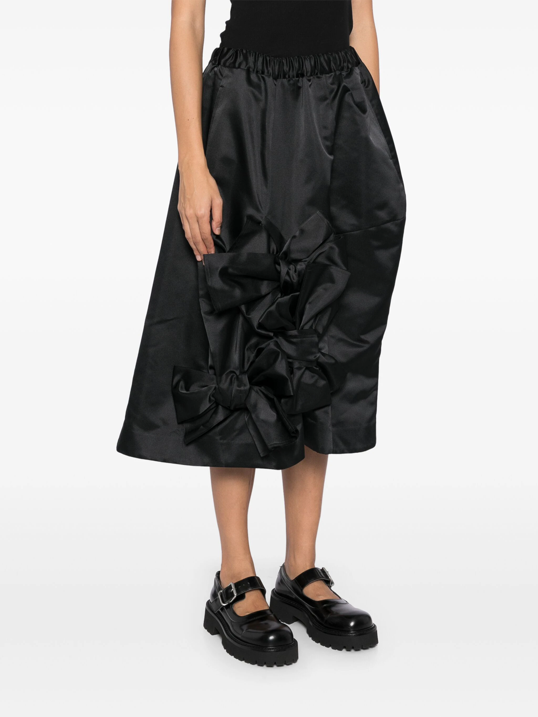 Polyester Satin Full Skirt