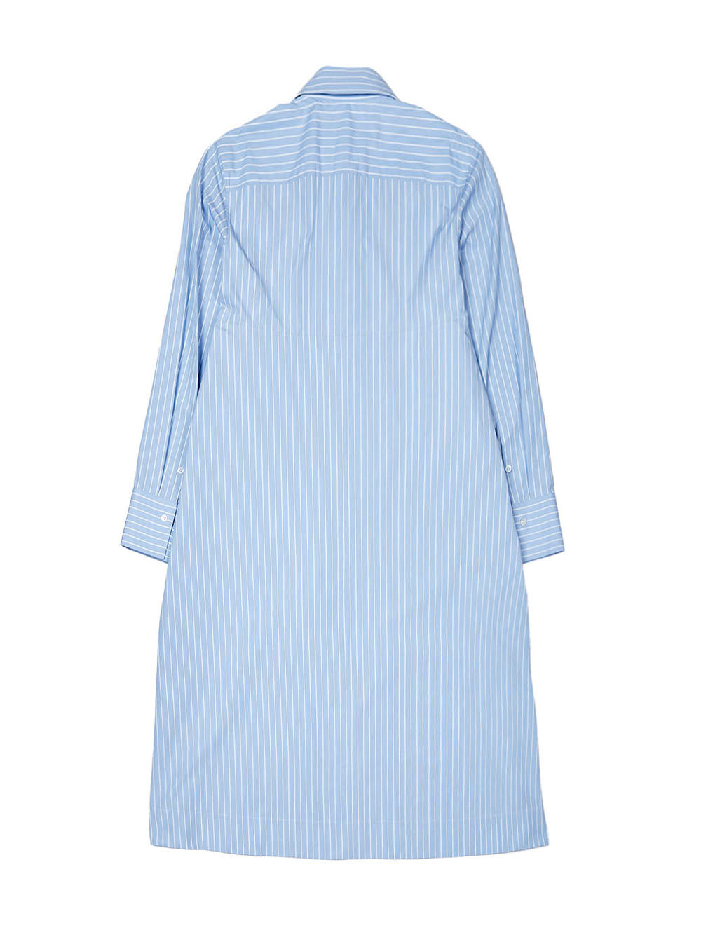 Calf Length Relaxed Fit Shirt Dress