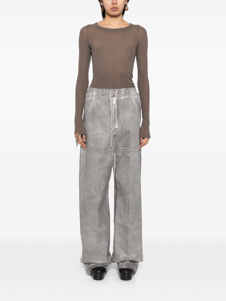 Geth Belas In Foil Stretch Pants