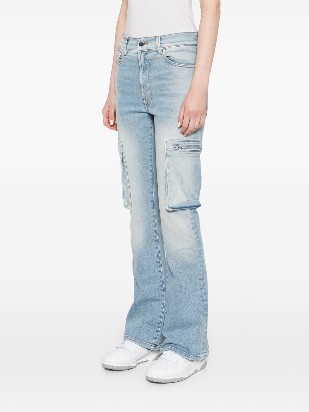 Cargo Flare Jeans