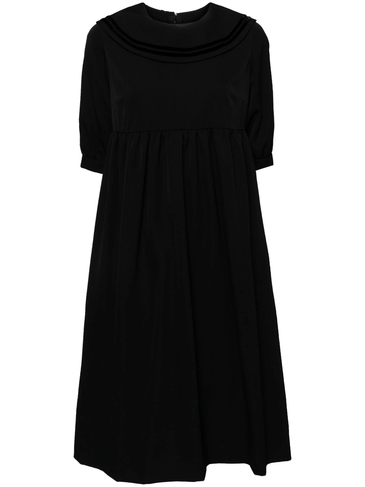 Wool Gabardine Dress