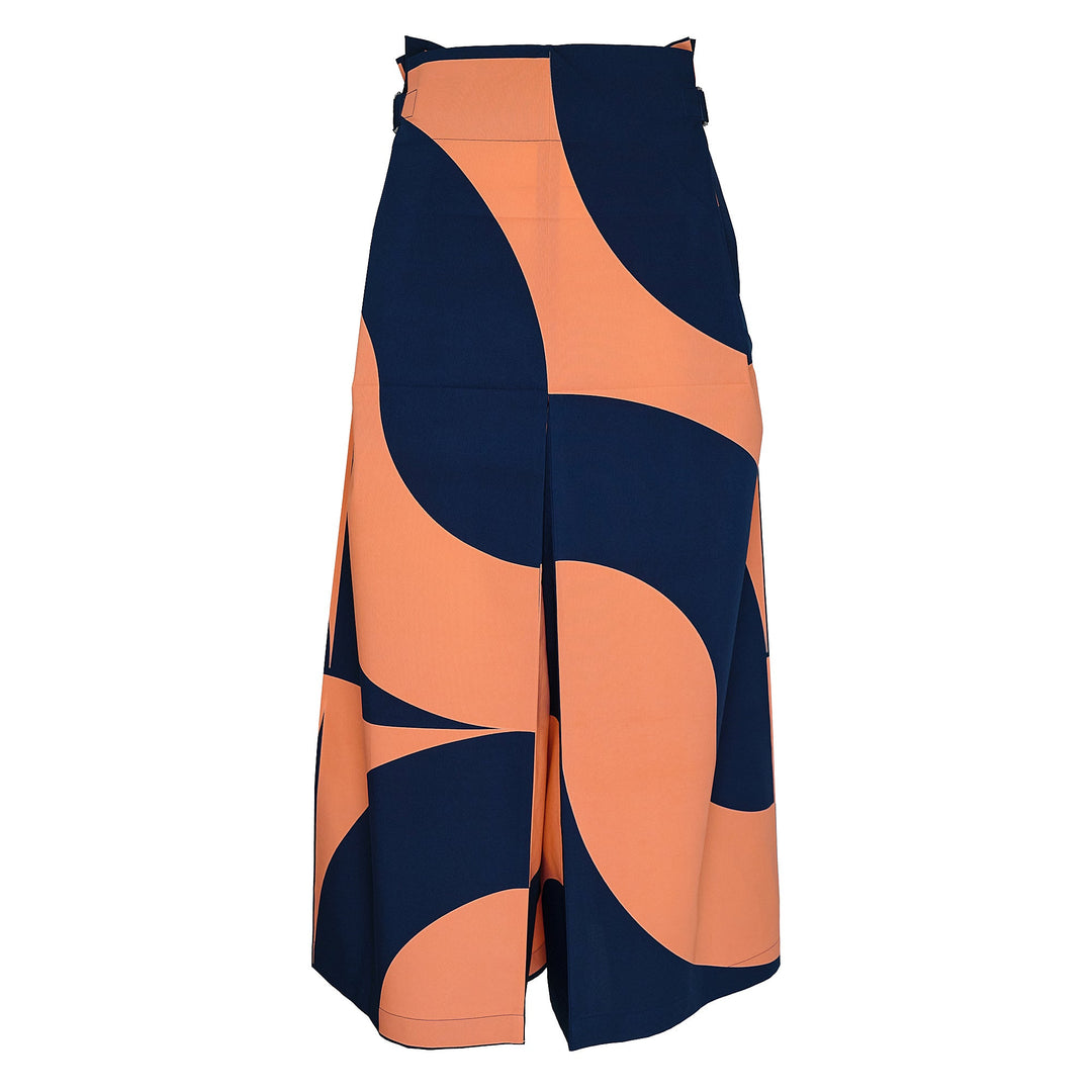 Circular Tiles Woven Pants