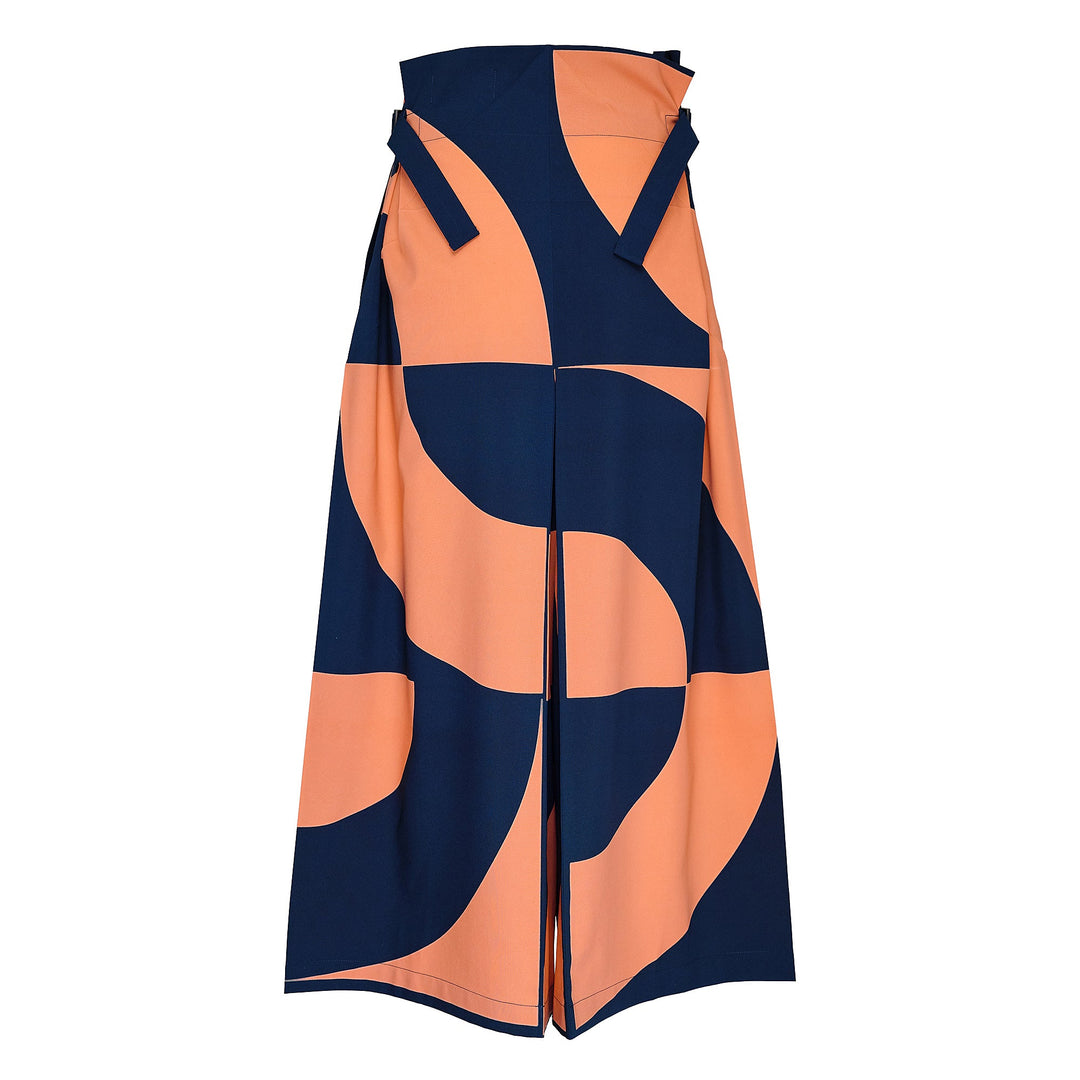 Circular Tiles Woven Pants