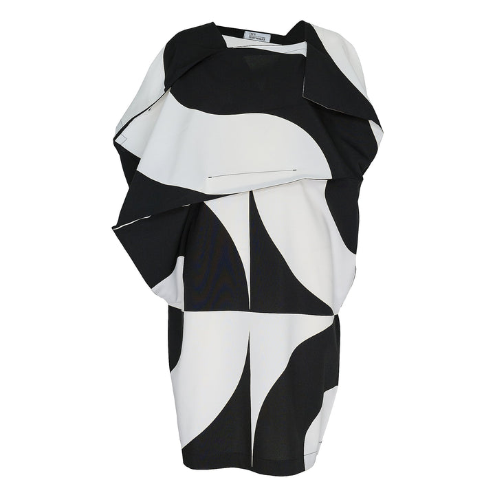 Circular Tiles Woven Dress