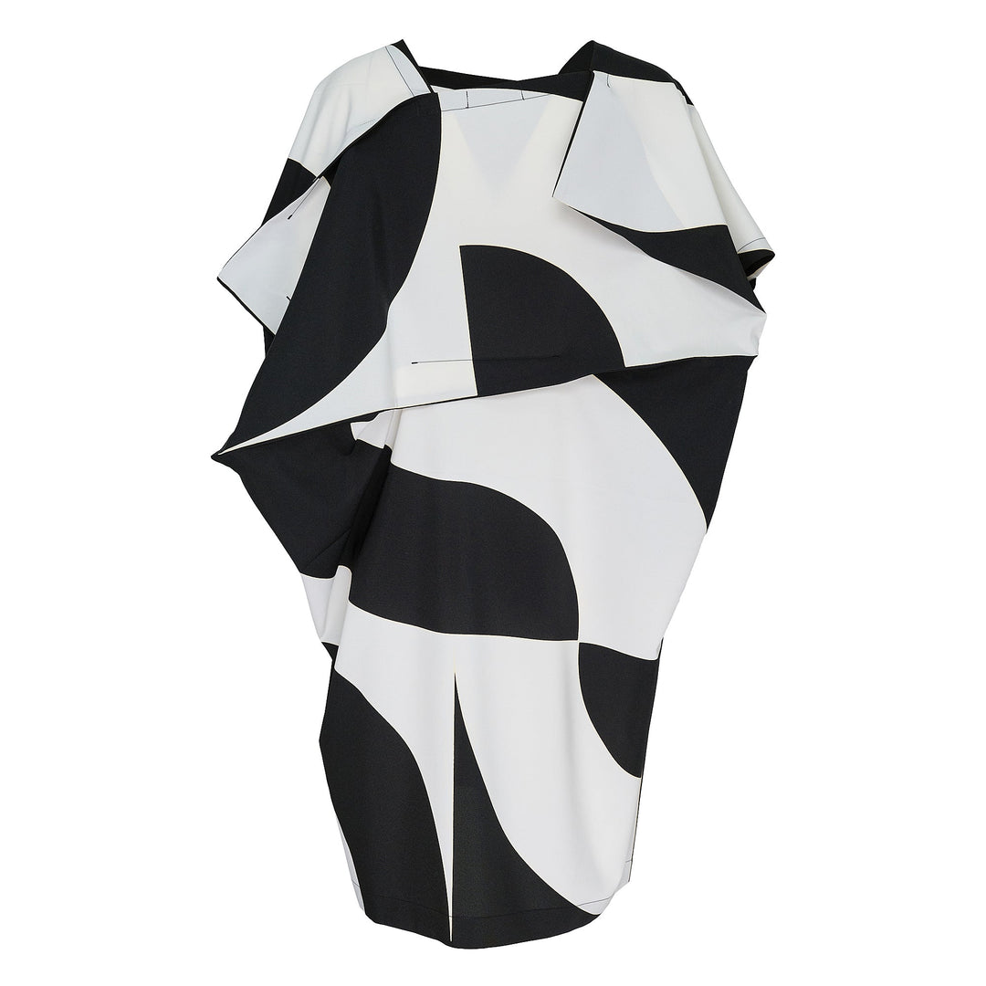 Circular Tiles Woven Dress